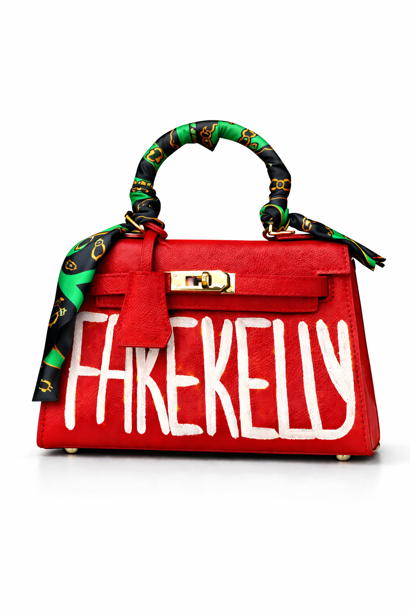 Borsa Fake Kelly Red - Glm Couture