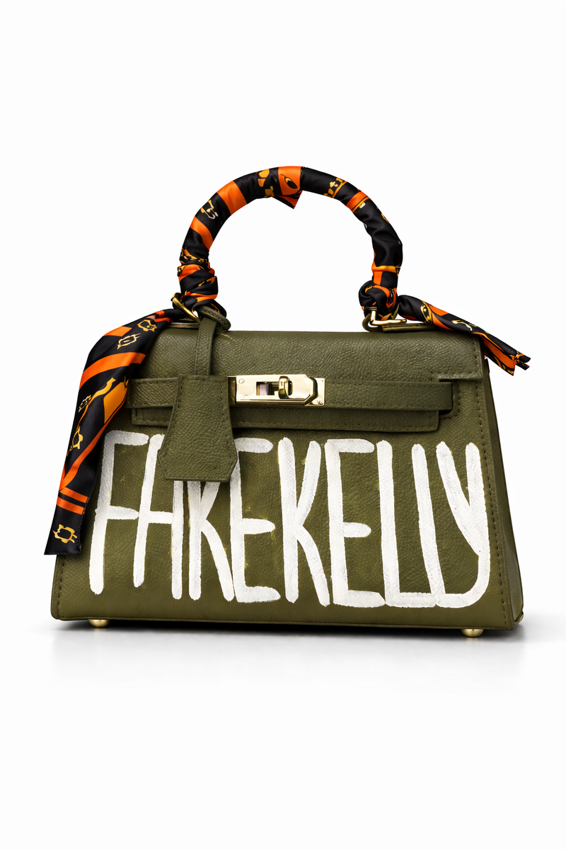 Borsa Fake Kelly Army - Glm Couture